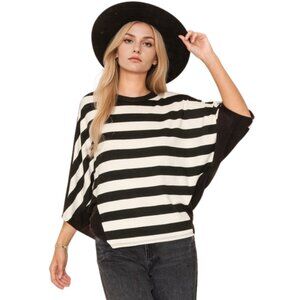 Striped Dolman Top - a.gain Brand